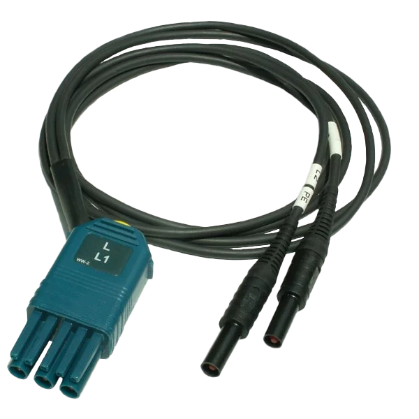 Przewód 1,2 m - komplet WW-2 zakończony wtykiem uniwersalnym-thumbnail