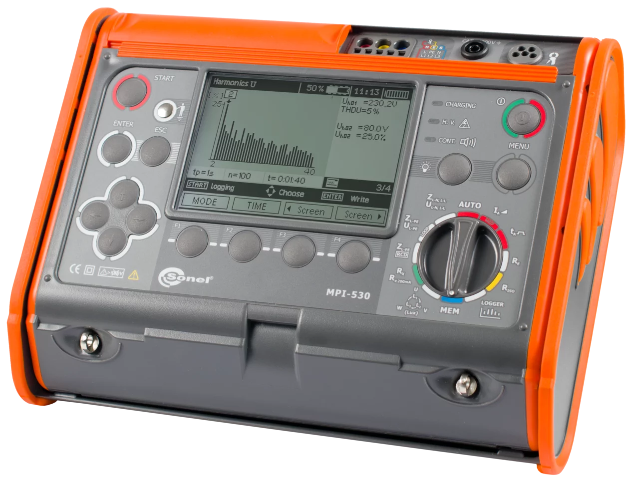 Wielofunkcyjny miernik parametrów instalacji elektrycznych MPI-530-1