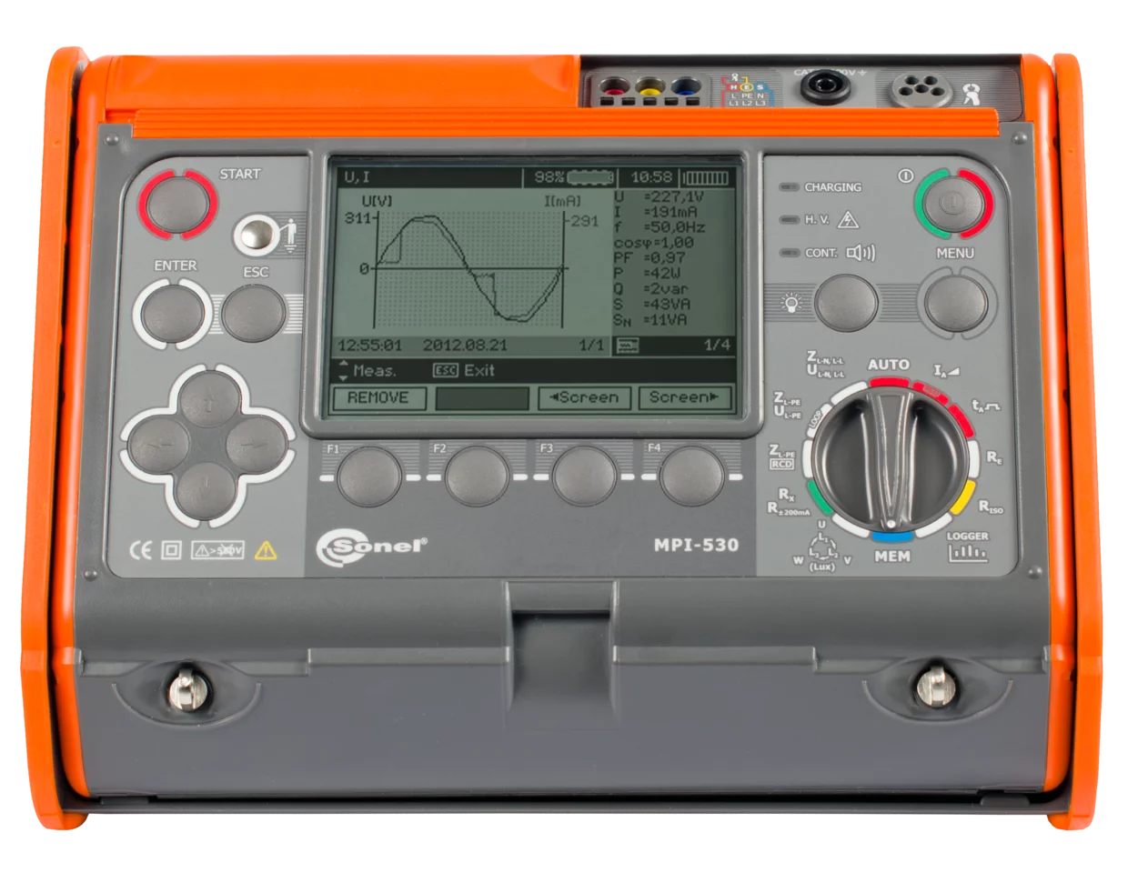 Wielofunkcyjny miernik parametrów instalacji elektrycznych MPI-530-2-thumbnail