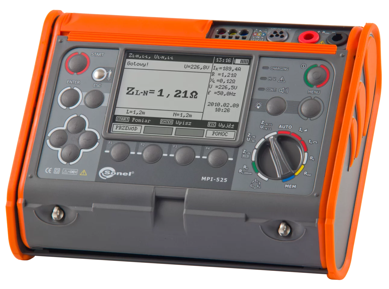 Wielofunkcyjny miernik parametrów instalacji elektrycznych MPI-525-2-thumbnail