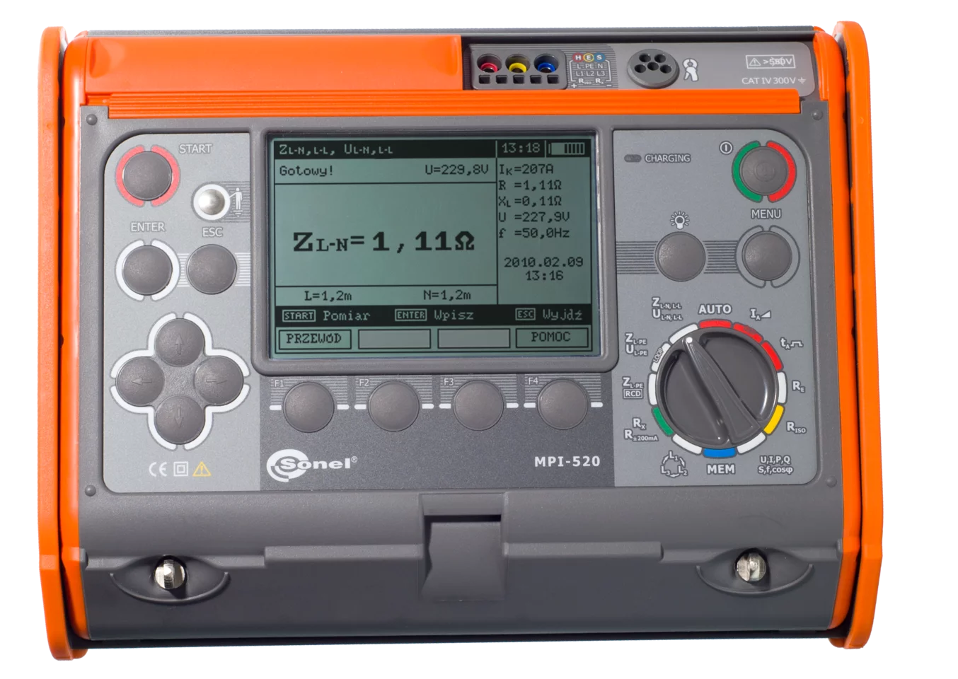 Wielofunkcyjny miernik parametrów instalacji elektrycznych MPI-520-2-thumbnail
