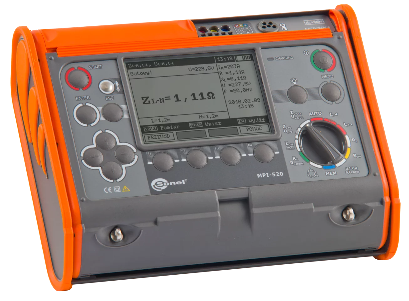 Wielofunkcyjny miernik parametrów instalacji elektrycznych MPI-520-thumbnail