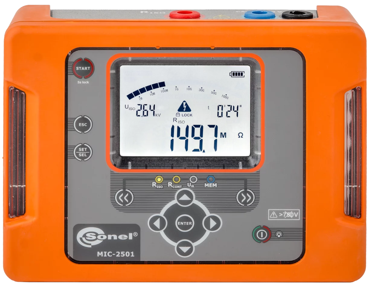 Miernik rezystancji izolacji MIC-2501-1-thumbnail