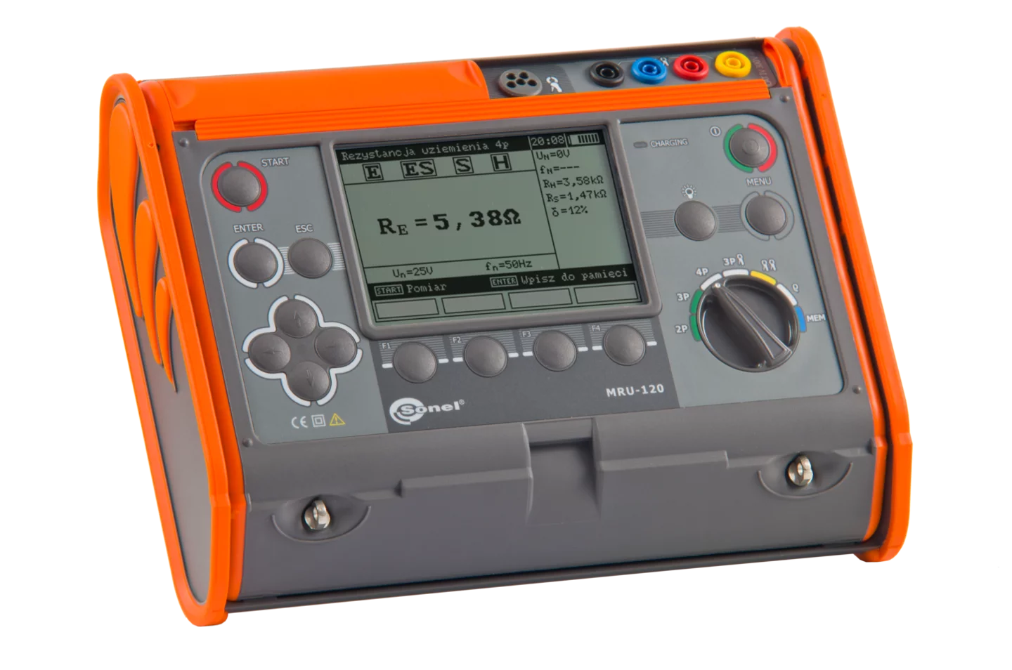 Miernik rezystancji uziemienia i rezystywności gruntu MRU-120-1-thumbnail
