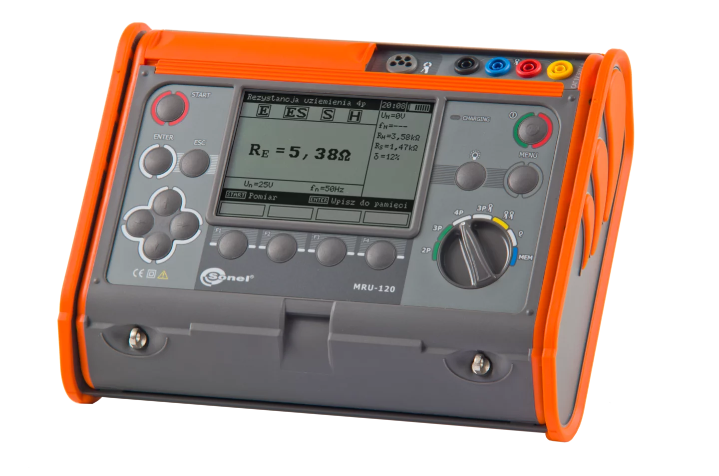 Miernik rezystancji uziemienia i rezystywności gruntu MRU-120-2-thumbnail