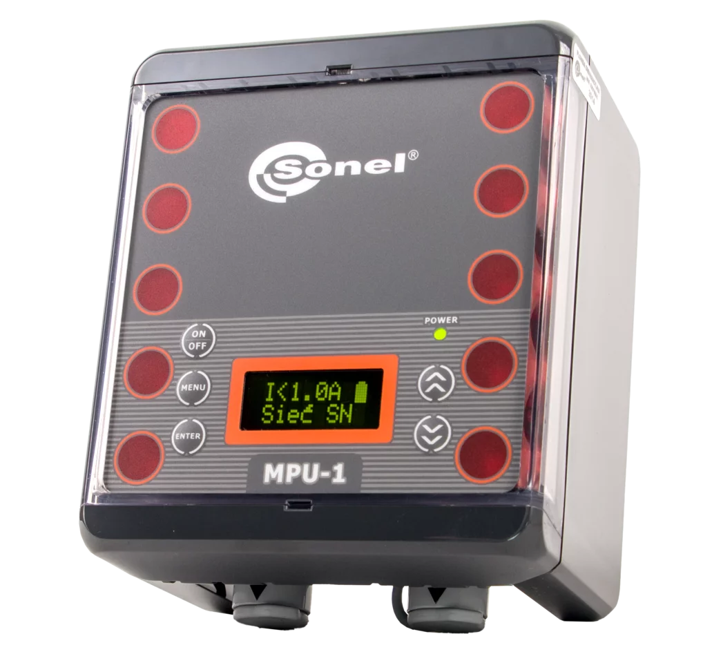Sygnalizator alarmowy prądu upływu MPU-1-1