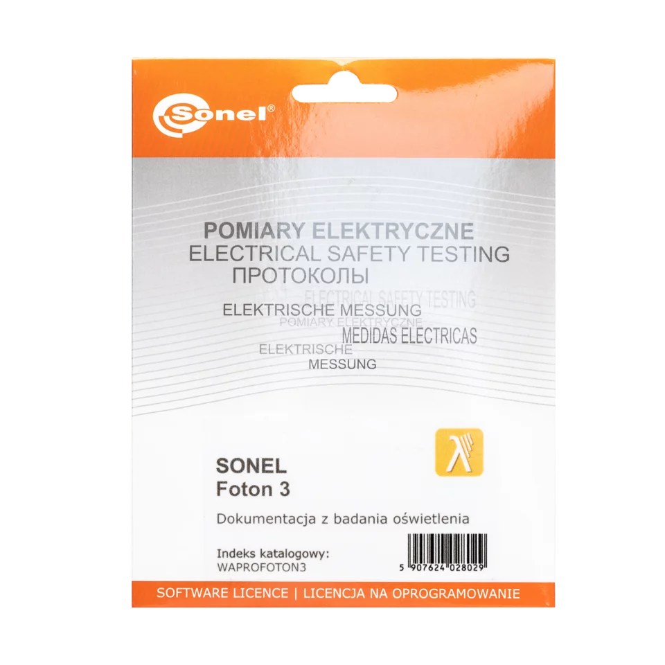 Program do tworzenia dokumentacji z badań oświetlenia Sonel Foton 3-1-thumbnail