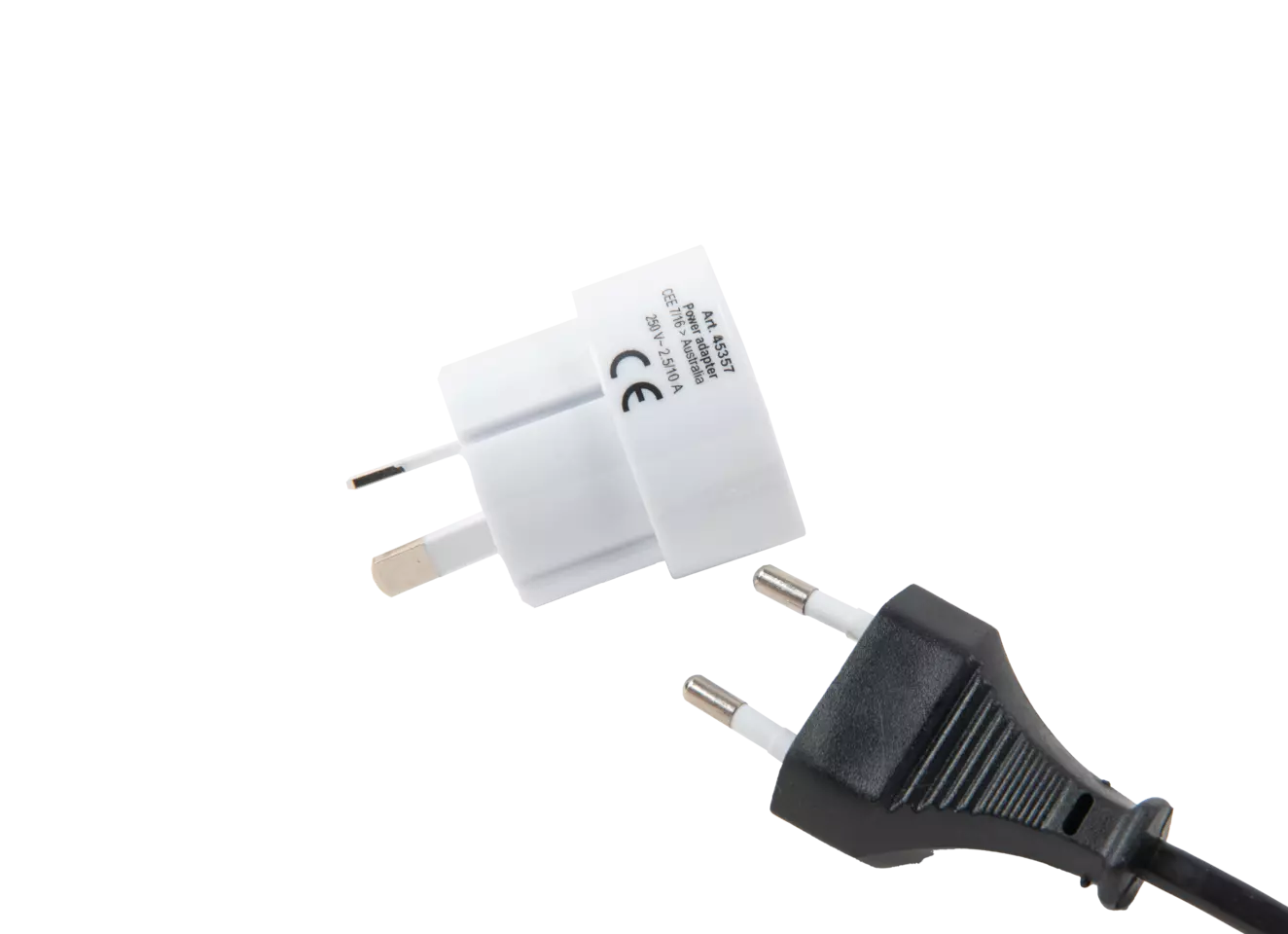 Reiseadapter (Version AU, 2-Pin), EU (CEE 7/16) -->Type I (AS 3112)-1-thumbnail