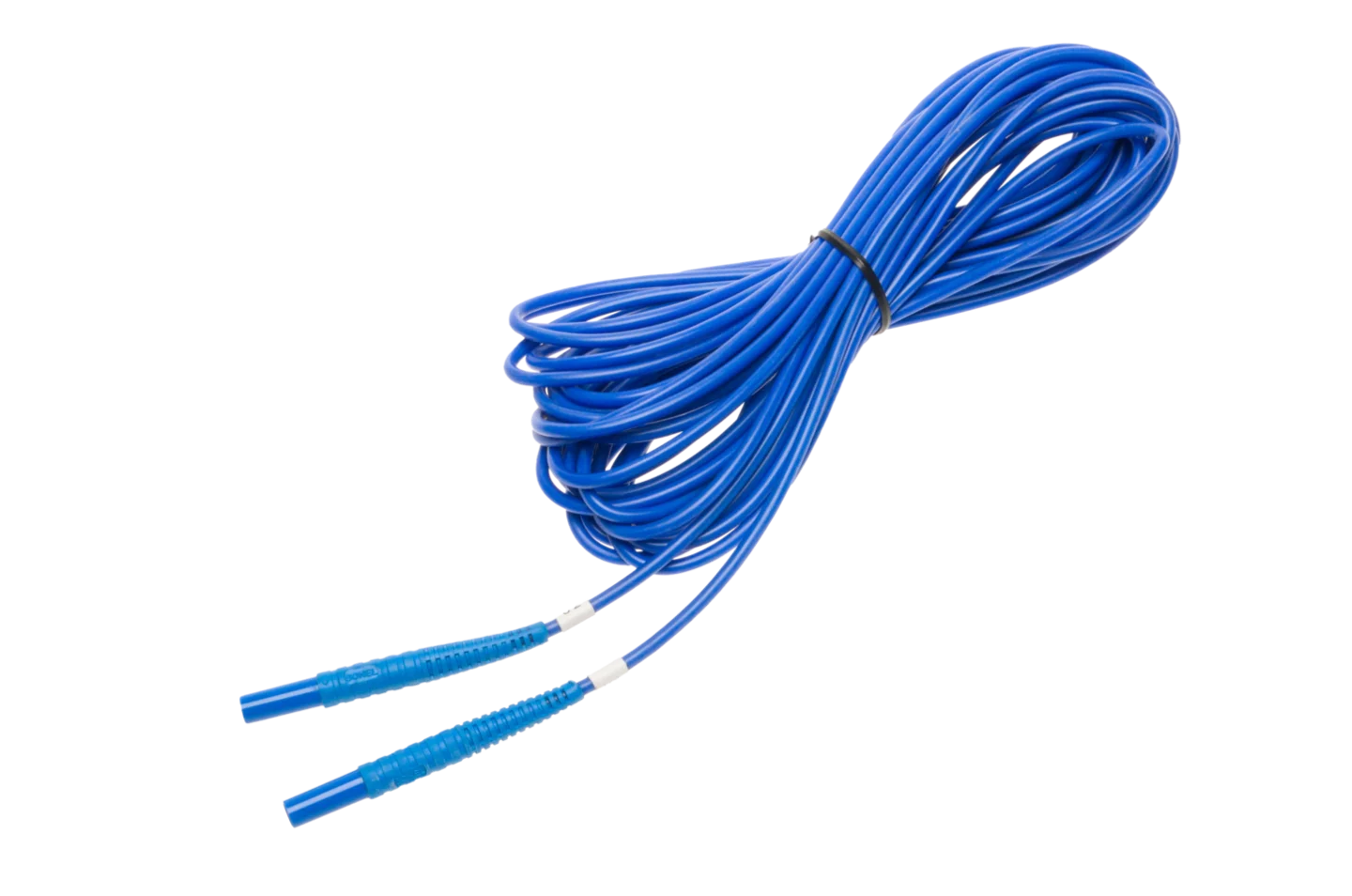 Prüfleitung mit "Bananen"-Stecker U2; 10 m, blau-thumbnail
