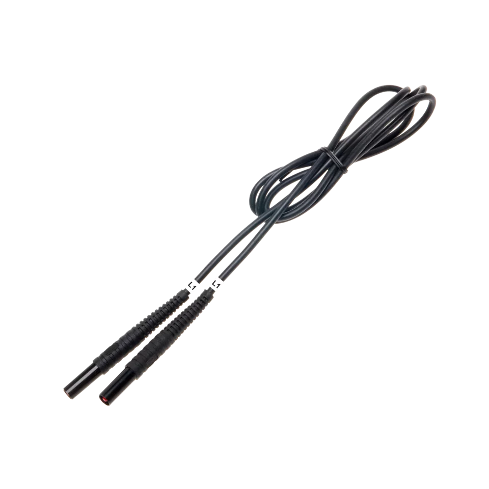 L1 Prüfleitung mit "Bananen"-Stecker; 2,2m, schwarz-thumbnail