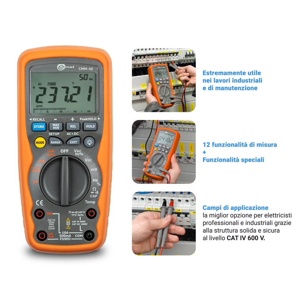 Industrieller Multimeter CMM-40-7-thumbnail