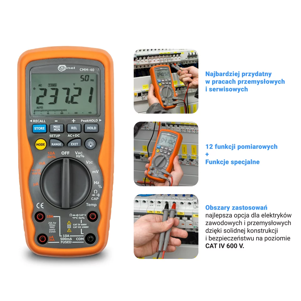Industrieller Multimeter CMM-40-6-thumbnail
