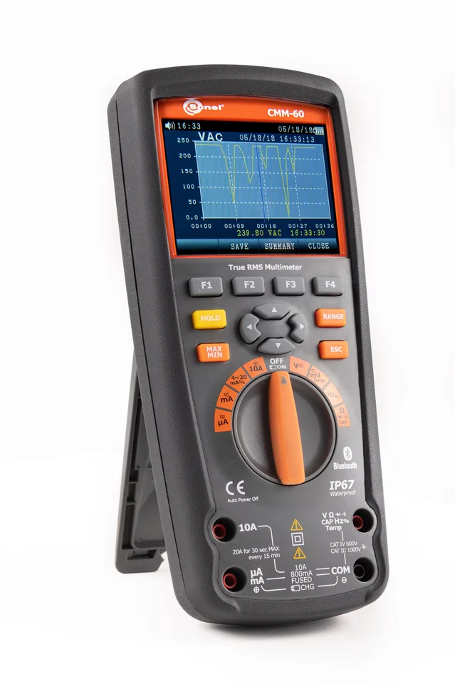 Industrie-Multimeter mit großem Funktionsumfang CMM-60