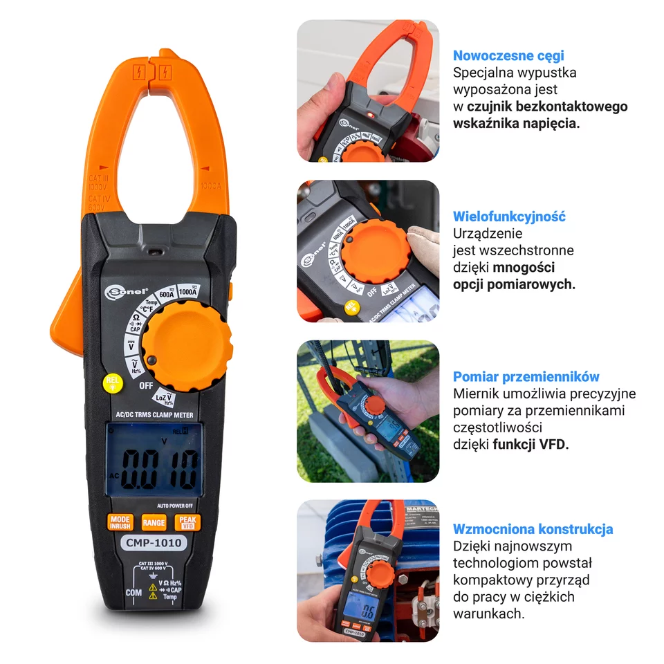 Digitale Strommesszange CMP-1010-12-thumbnail