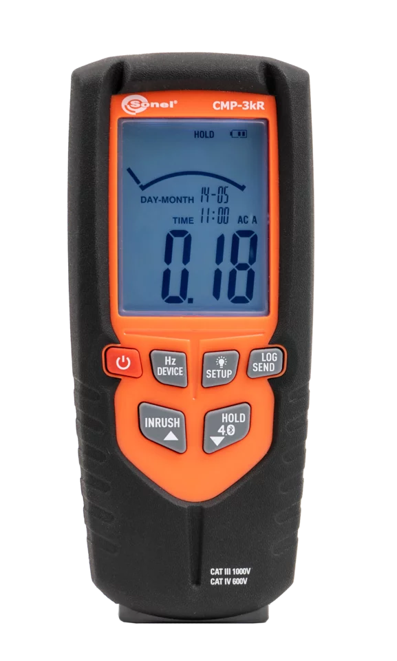 Digitales AC-Stromzangenmessgerät mit Logger CMP-3kR-1