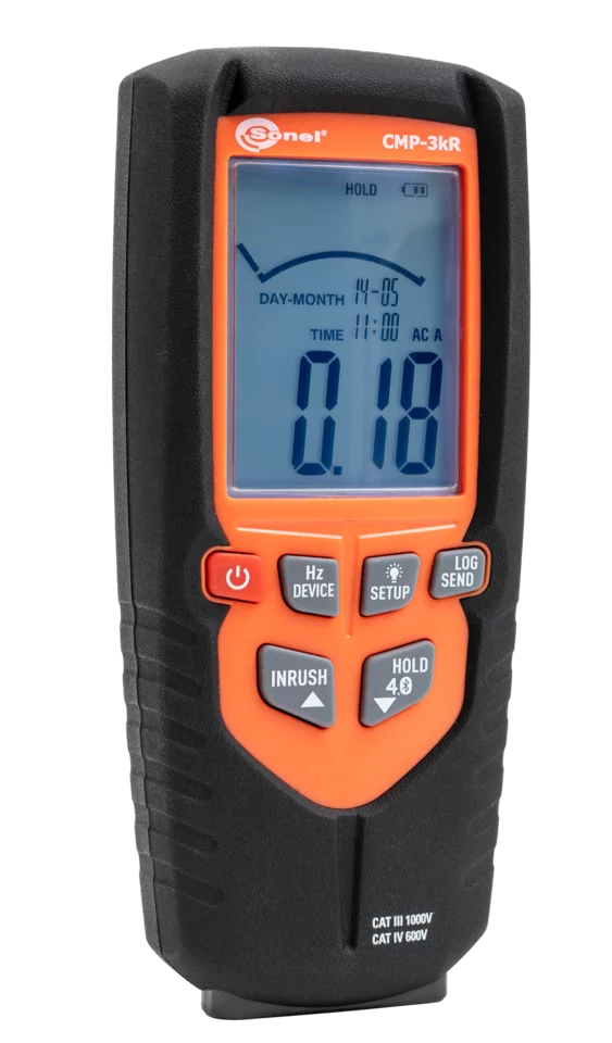 Digitales AC-Stromzangenmessgerät mit Logger CMP-3kR-2