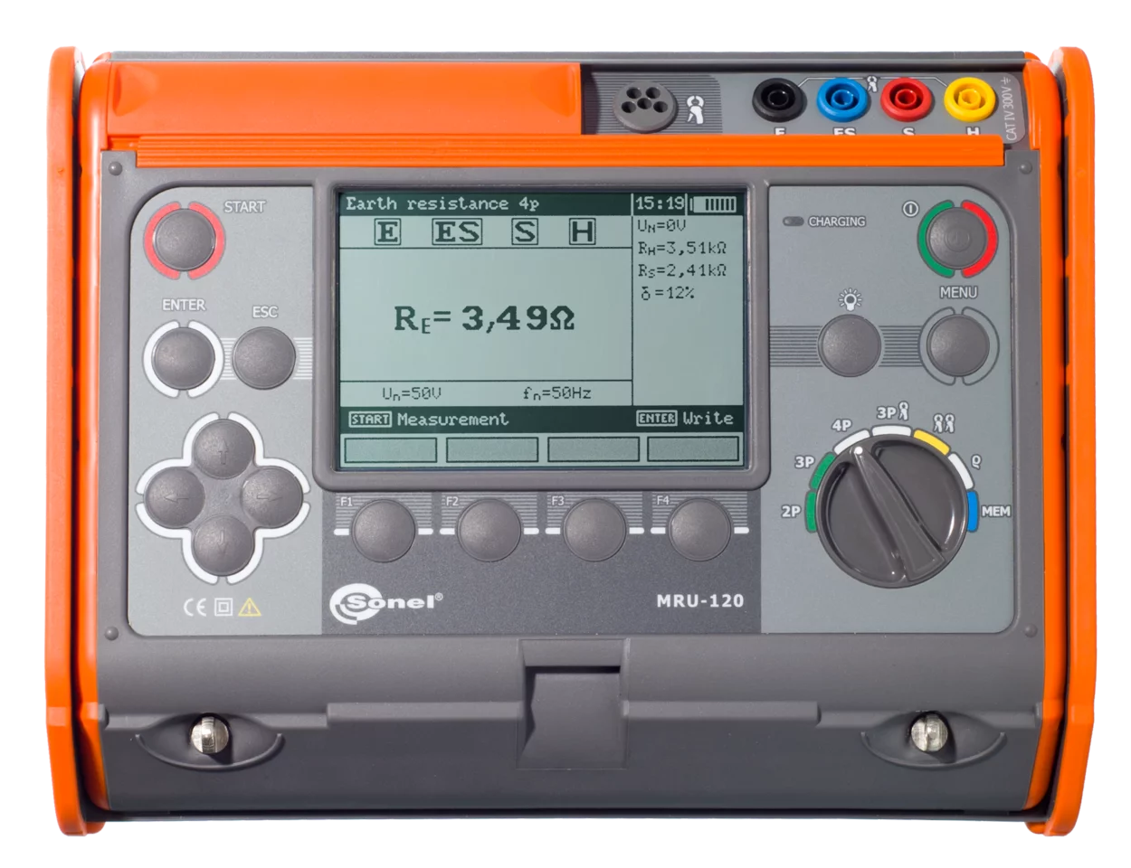 Erdungswiderstandsmessgerät MRU-120-thumbnail