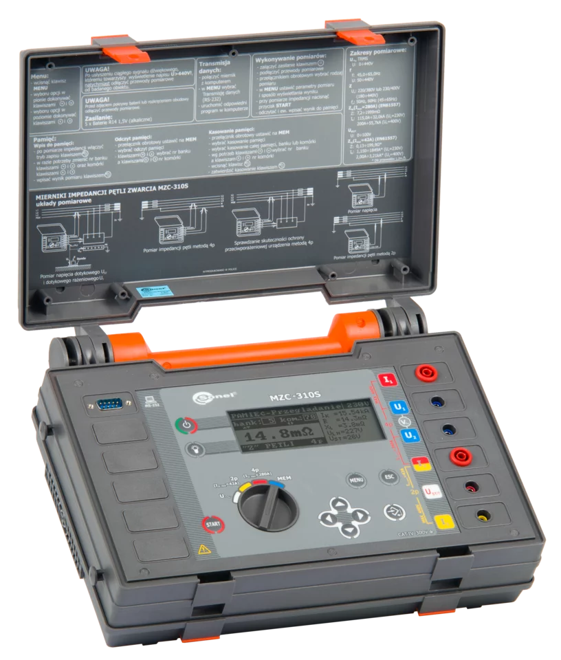 Kurzschluss-Schleifenimpedanz-Prüfgerät MZC-310S