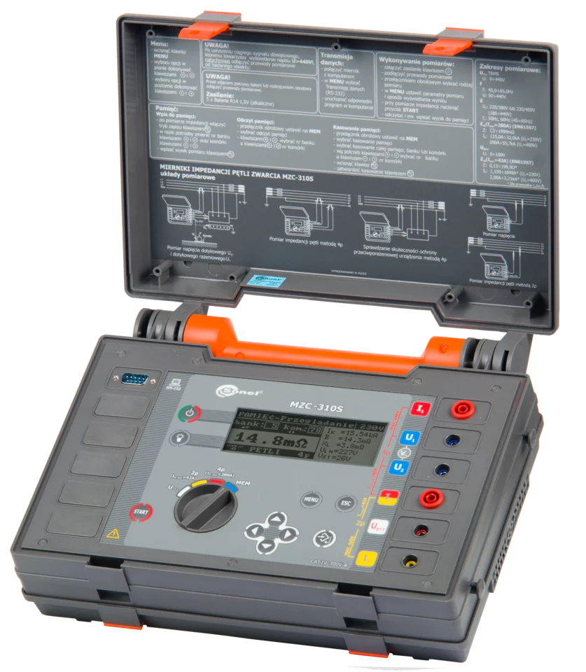 Kurzschluss-Schleifenimpedanz-Prüfgerät MZC-310S-1