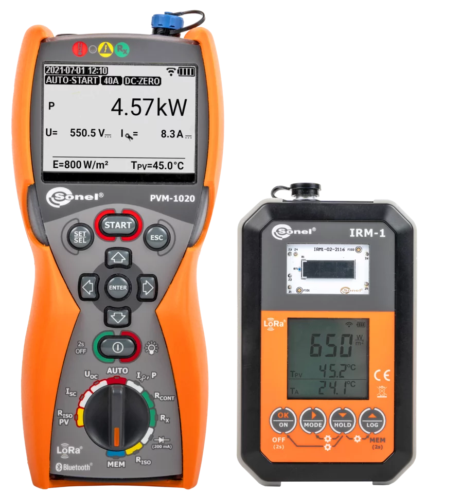 Messgeräte für Photovoltaikanlagen PVM-1020 KIT