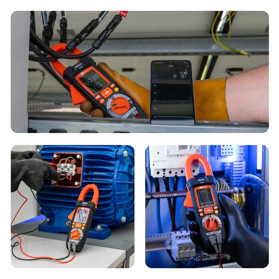 Digitale Strommesszange für PV-Anlagen CMP-1015-PV Pro-16-thumbnail