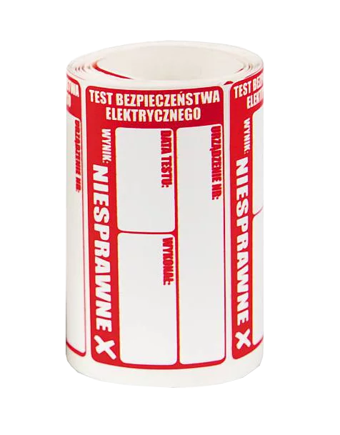 Pegatinas de recarga con el estado "FUERA DE SERVICIO" - 50 uds.-thumbnail