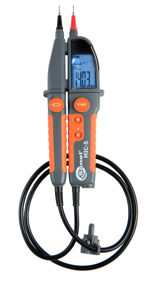 Medidor de resistencia de aislamiento MIC-5-thumbnail