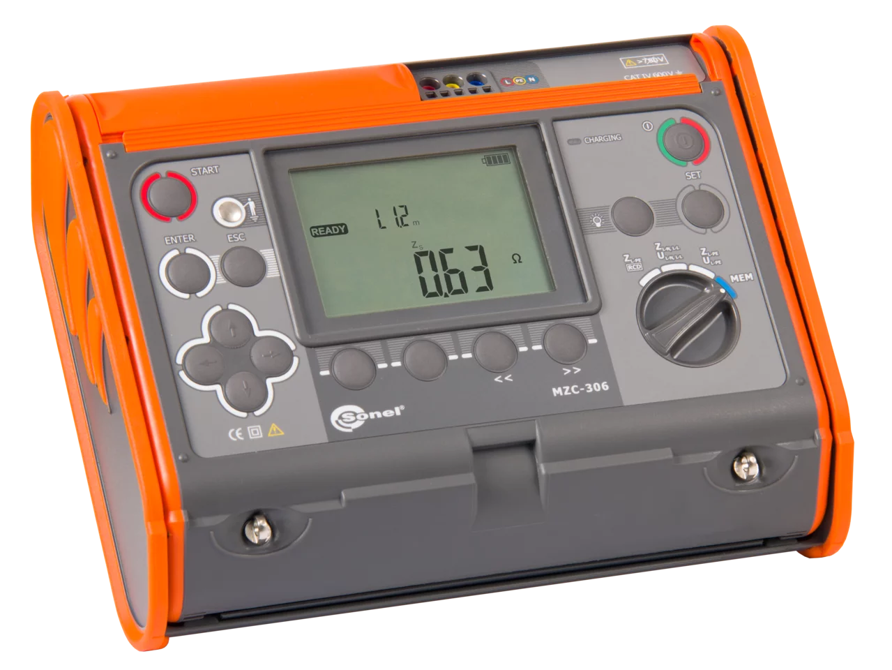 Medidor de la impedancia del loop de cortocircuito MZC-306-thumbnail