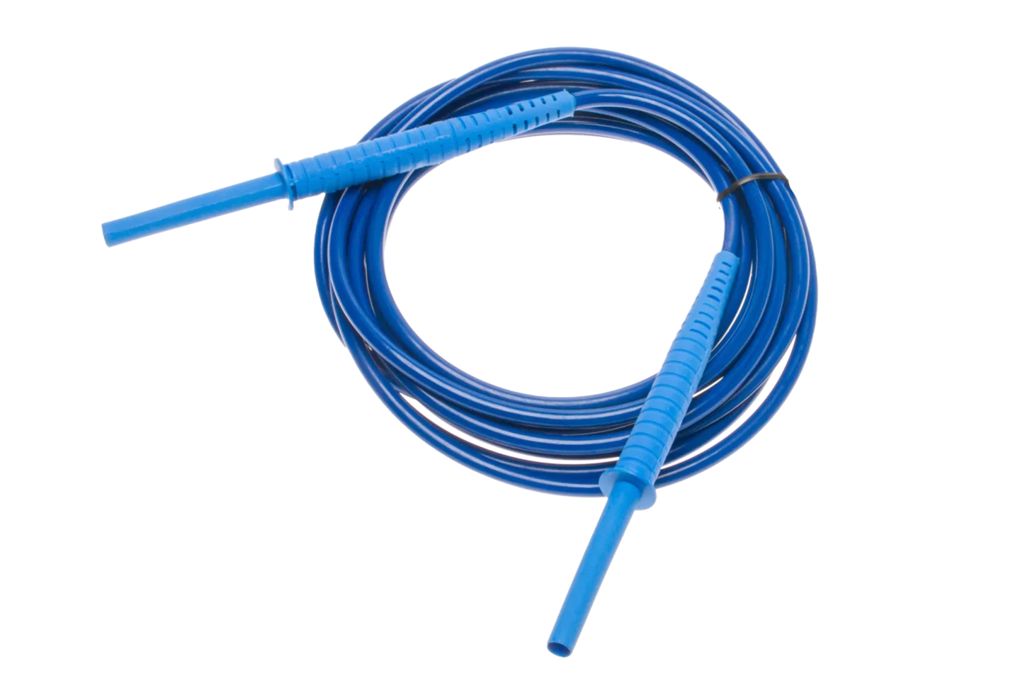 Cable 5,0 m azul 11 kV (conectores tipo banana)-1-thumbnail