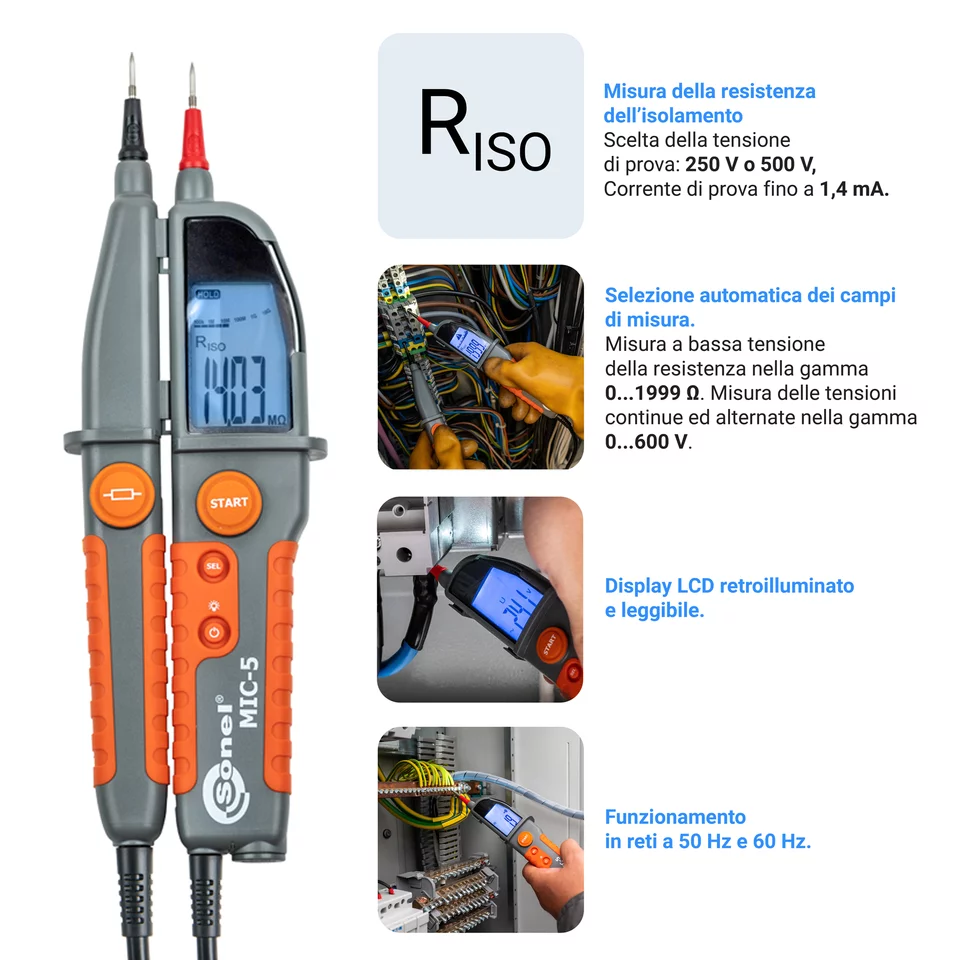 Medidor de resistencia de aislamiento MIC-5-16-thumbnail