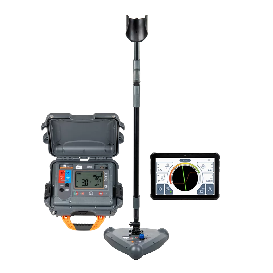 Localizador de cables e infraestructuras subterráneas LKZ-2500-thumbnail