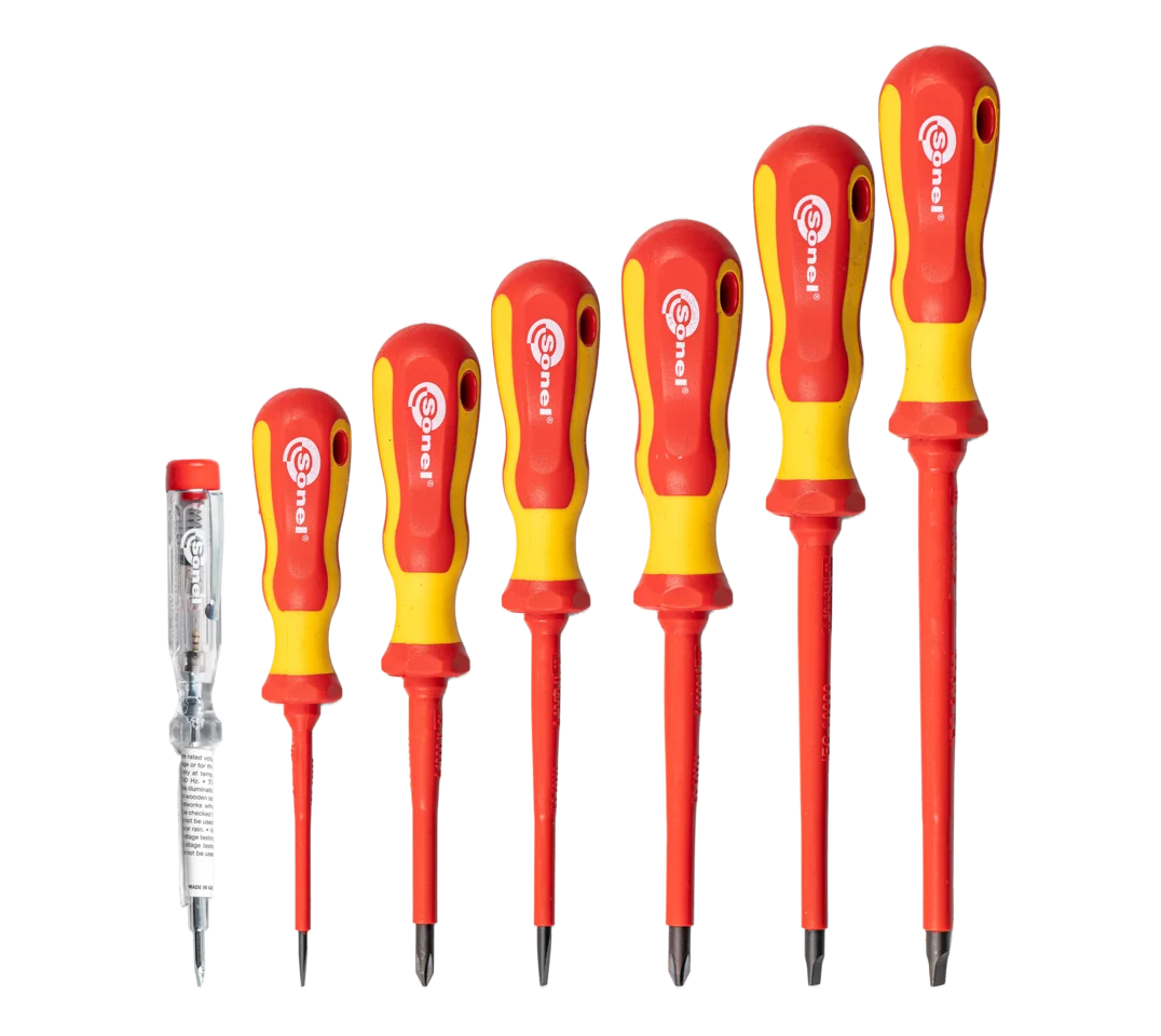 Juego de destornilladores, 6 piezas + probador de tensión NZ-1-thumbnail