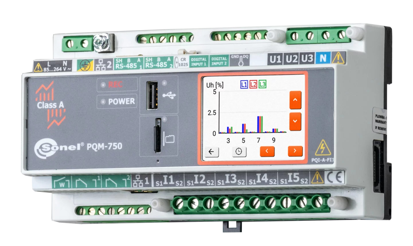 Analizator jakości zasilania PQM-750-2