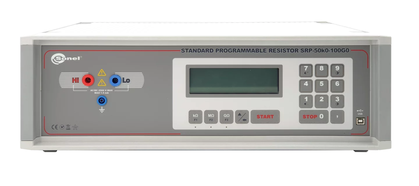 Kalibrator rezystancji SRP-50k0-100G0