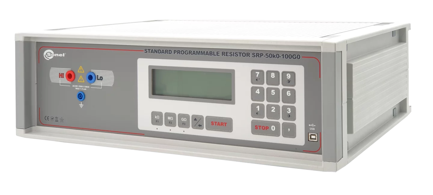 Kalibrator rezystancji SRP-50k0-100G0-2