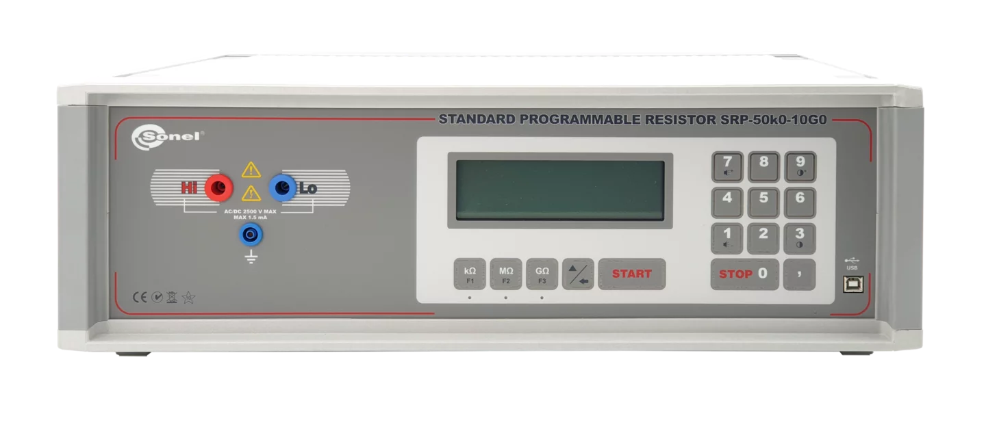 Kalibrator rezystancji SRP-50k0-10G0