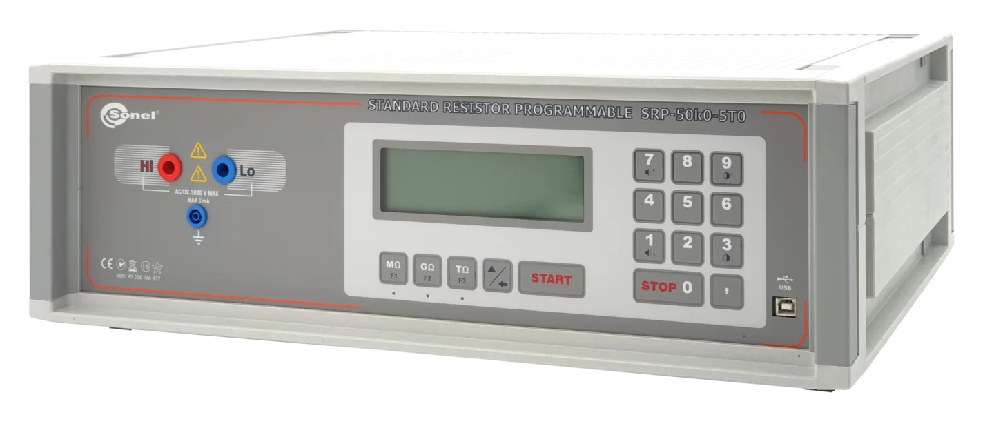 Kalibrator rezystancji SRP-50k0-5T0-2