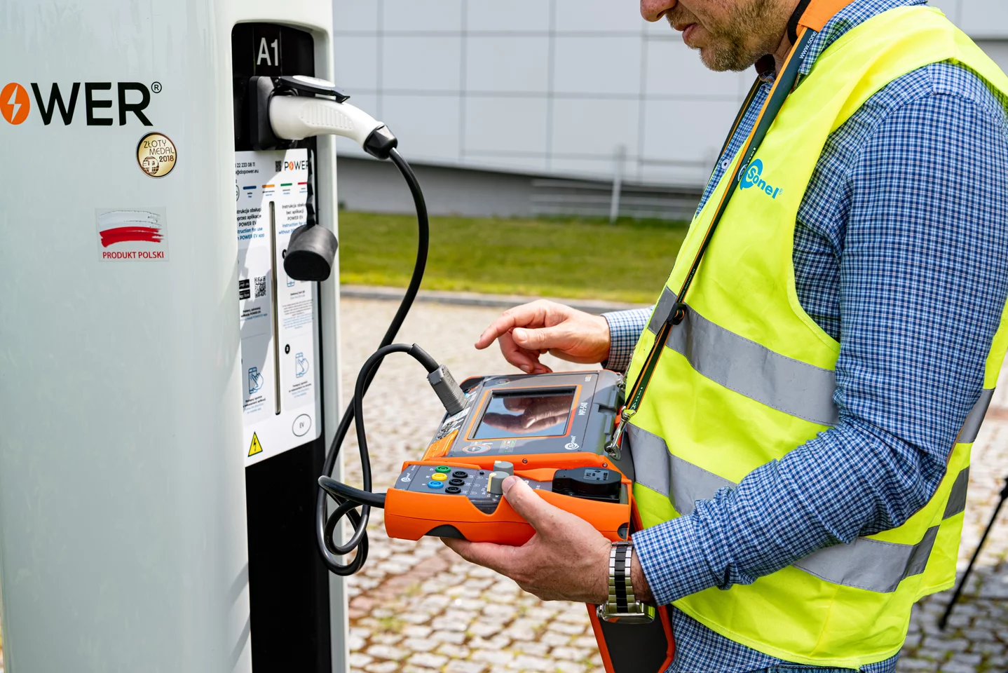 Wielofunkcyjny miernik parametrów instalacji elektrycznych bez cęgów elastycznych z adapterem MPI-540 Start + AutoISO-1000C-4