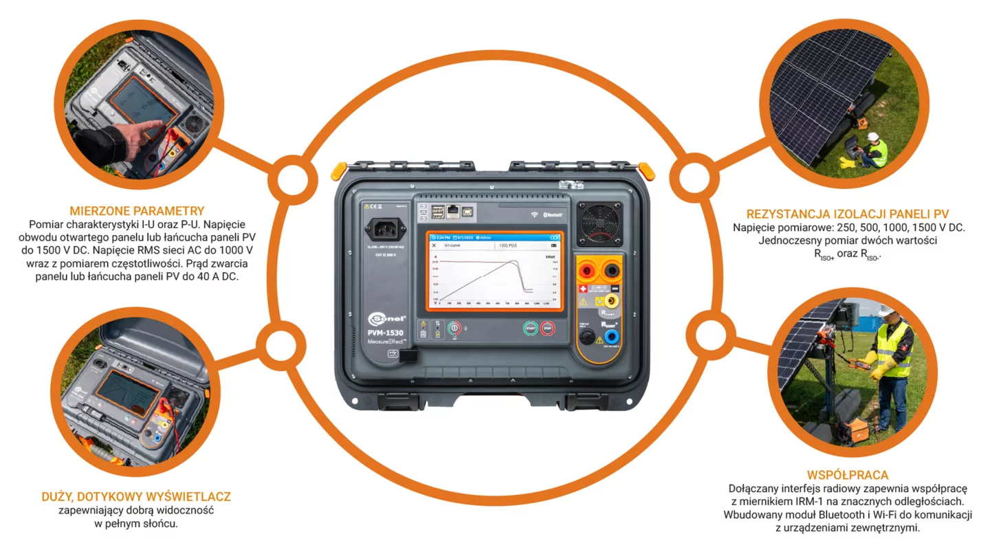 Zestaw mierników do pomiarów instalacji fotowoltaicznych PVM-1530 Pro-5-thumbnail
