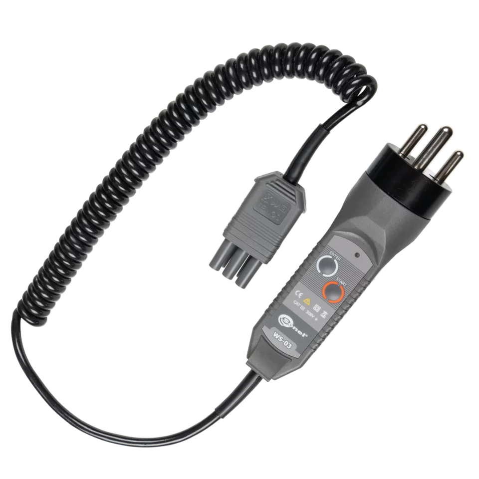 Adapter with START button with Indian plug (type 16A) WS-03-thumbnail