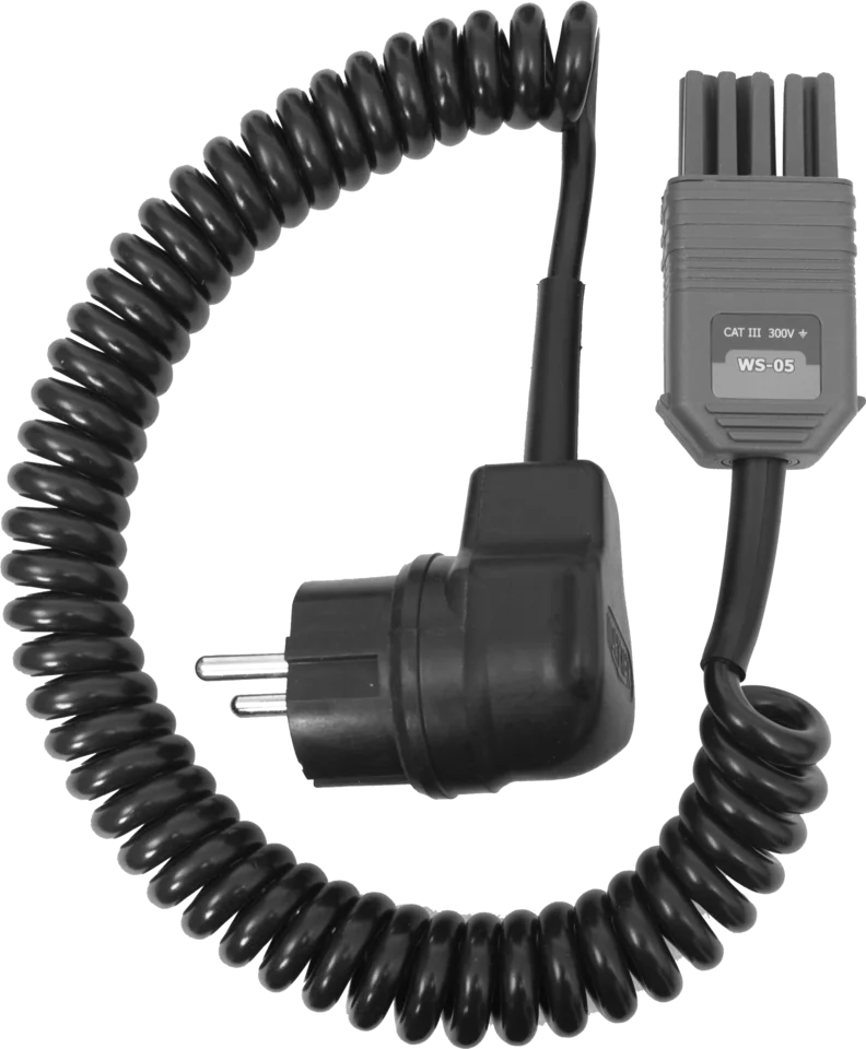 Adapter with UNI-SCHUKO angular plug WS-05