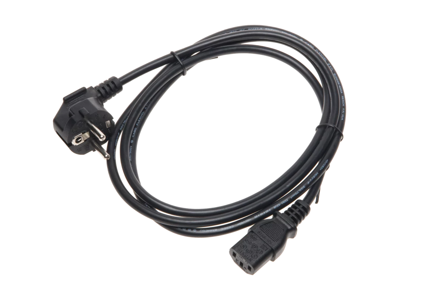 Mains power cable 230 V (IEC C13 plug)-thumbnail