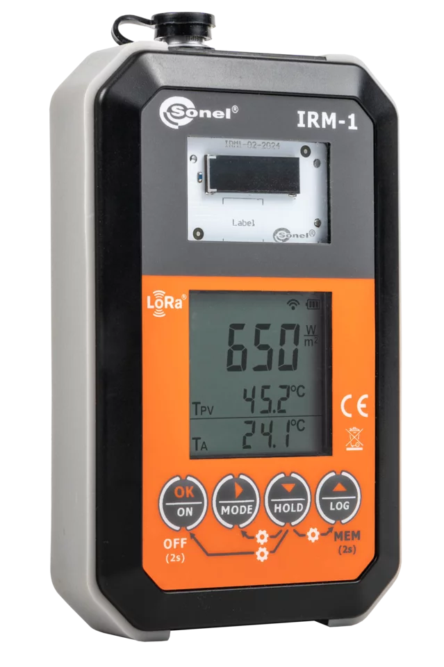 Solar radiation and temperature meter IRM-1