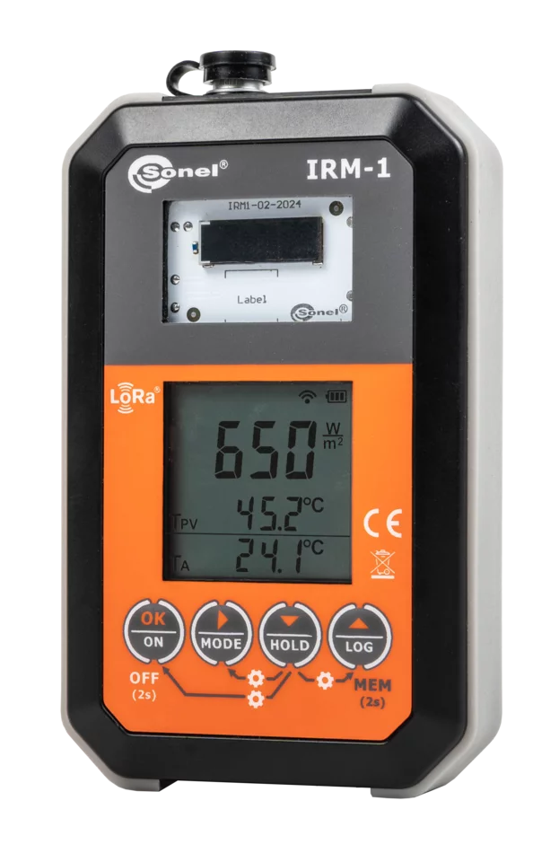 Solar radiation and temperature meter IRM-1-3