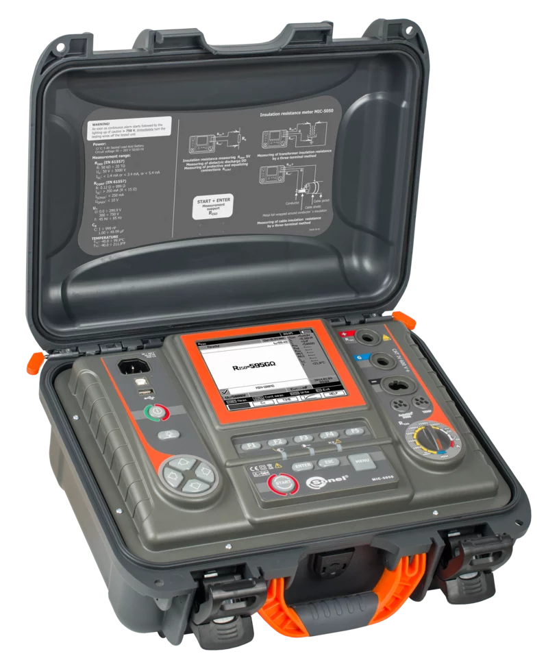 Insulation resistance meter Sonel MIC-5050 - Highest Quality & Safety ...