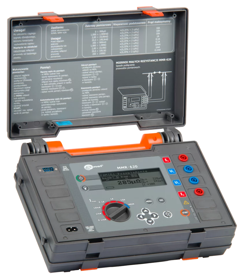 Low resistance meter MMR-620