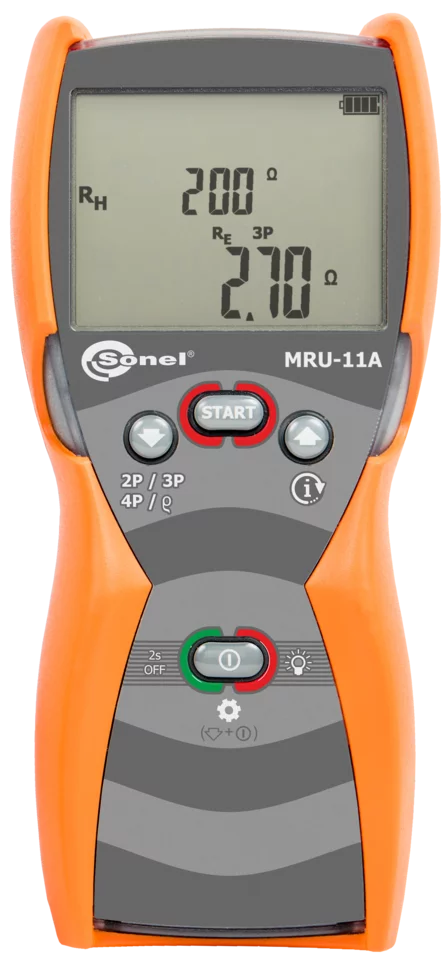 Earth Resistance and Soil Resistivity Meter MRU-11