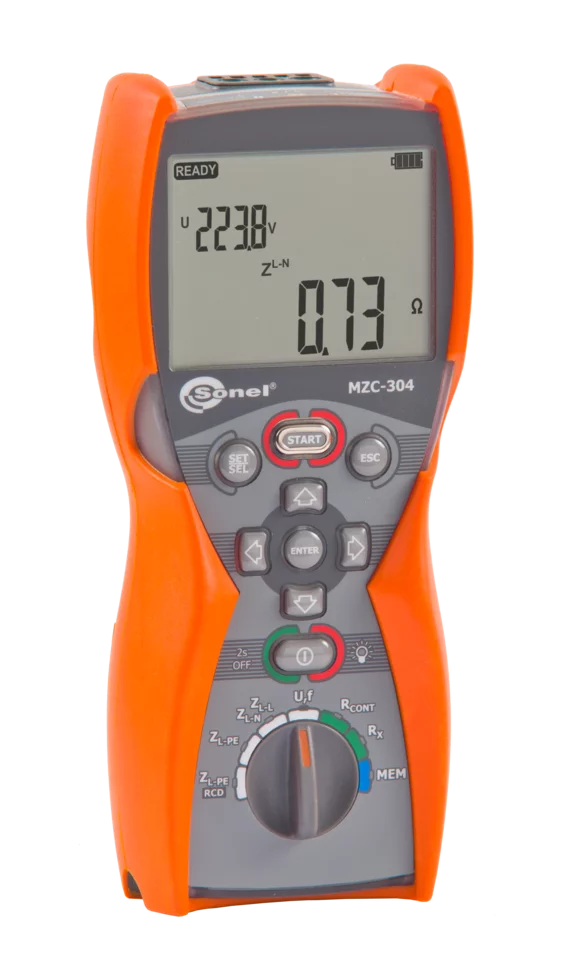 Fault Loop Impedance Meter MZC-304-1