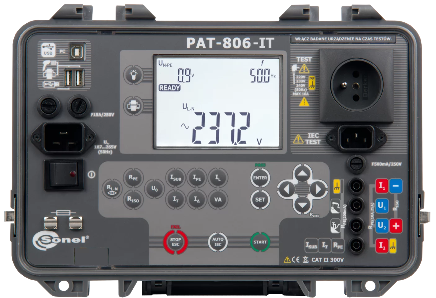 Portable Appliance Tester PAT-806-IT