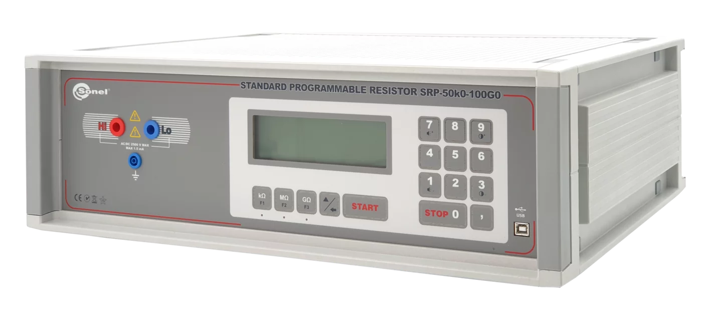 Standard programmable resistor SRP-50k0-100G0-2